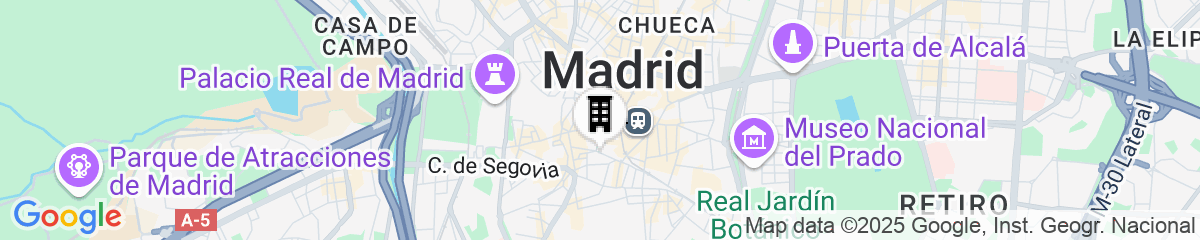 Map for B&B Hotel Madrid Centro Plaza Mayor