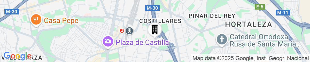 Map for Hotel ILUNION Pio XII