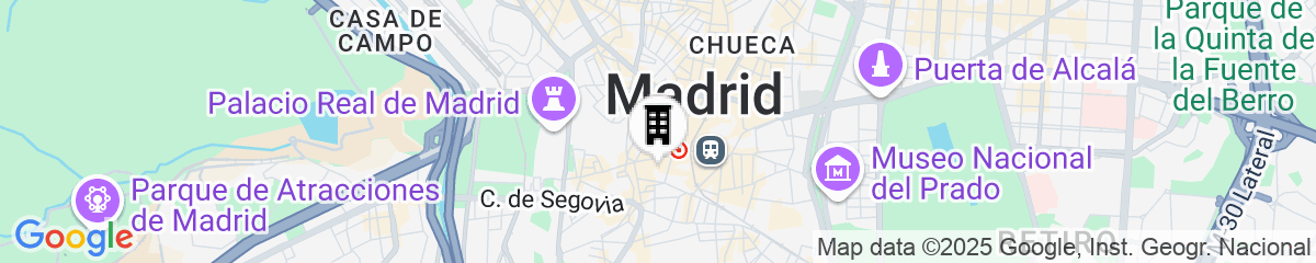 Map for Petit Palace Posada del Peine