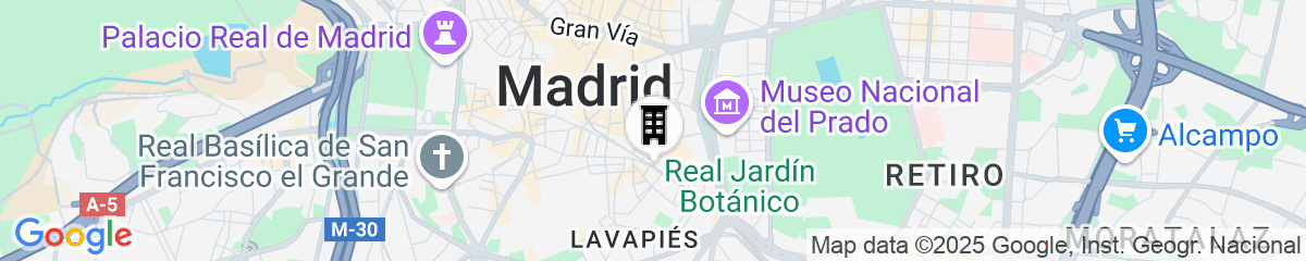 Map for Catalonia Atocha