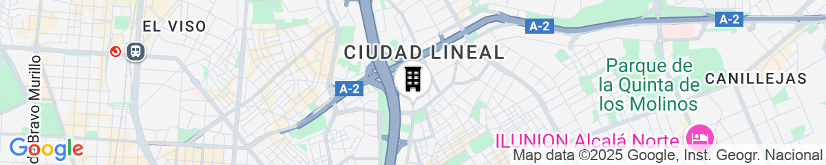 Map for Novotel Madrid City Las Ventas