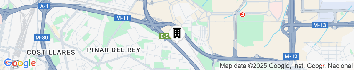 Map for AC Hotel Madrid Feria by Marriott