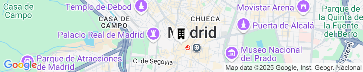 Map for Petit Palace Arenal