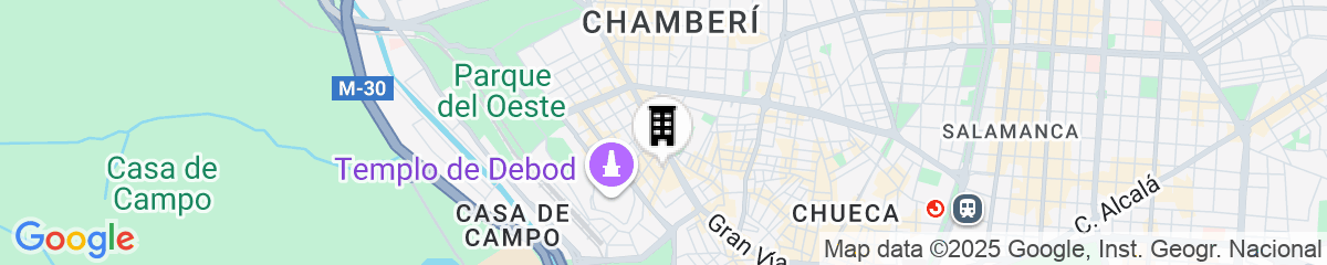 Map for Motel One Madrid-Plaza de España
