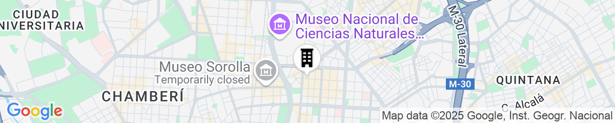 Map for Barrio de Salamanca Suites