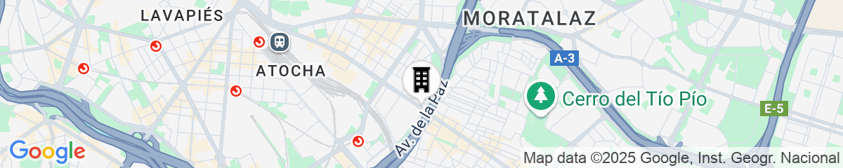 Map for Catalonia El Retiro