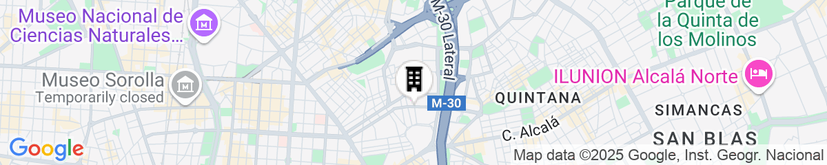 Map for NH Madrid Ventas