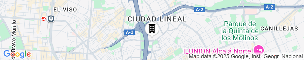 Map for Ibis Styles Madrid City las Ventas