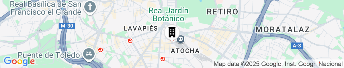 Map for AC Hotel Atocha by Marriott