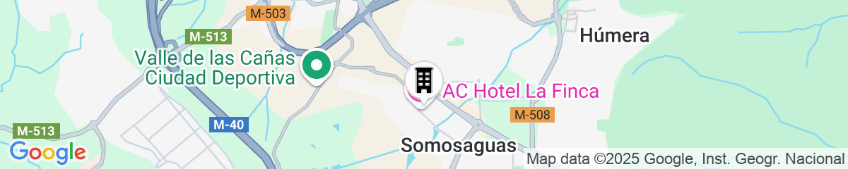 Map for AC Hotel La Finca by Marriott