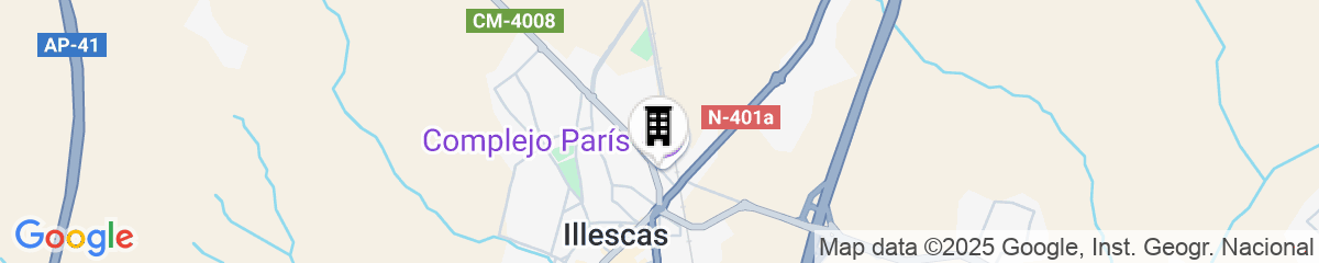 Map for Complejo Paris