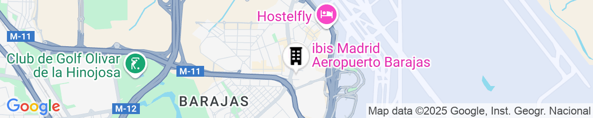 Map for Hotel Madrid Alameda Aeropuerto, Affiliated by Meliá