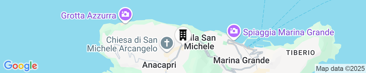 Map for Jumeirah Capri Palace