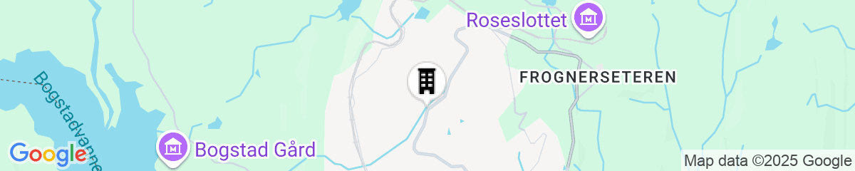 Map for Soria Moria Hotell