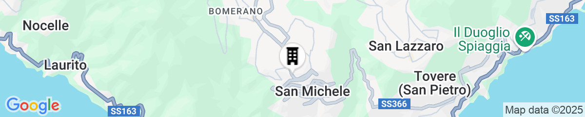 Map for Hotel Le Rocce