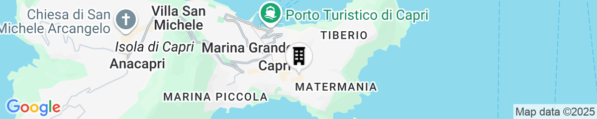 Map for Hotel Syrene