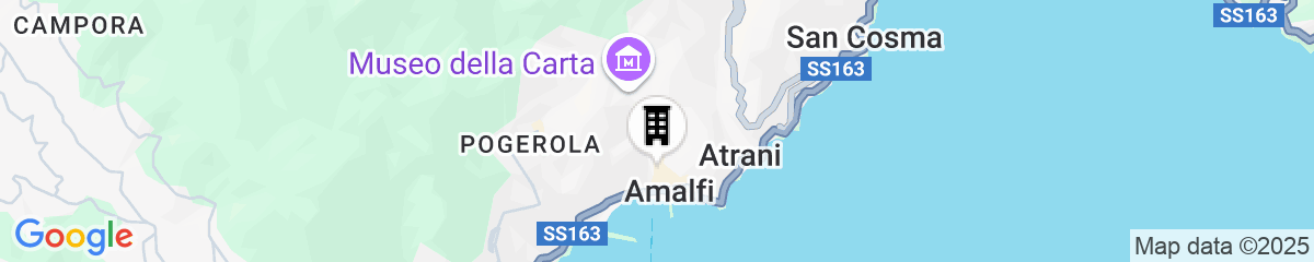Map for Hotel Amalfi