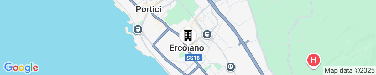 Map for Hotel Herculaneum