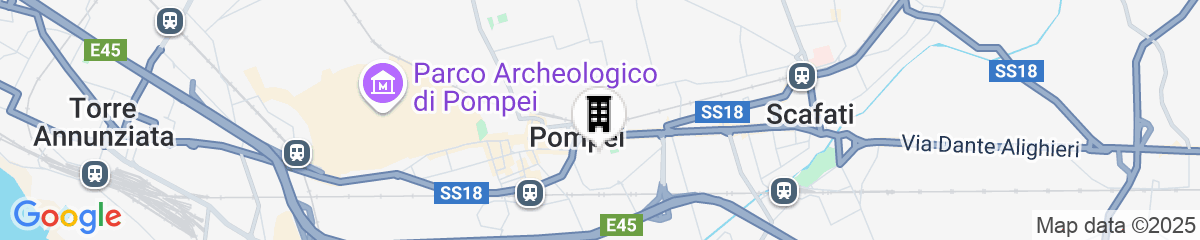 Map for Hotel Pompei Be Green