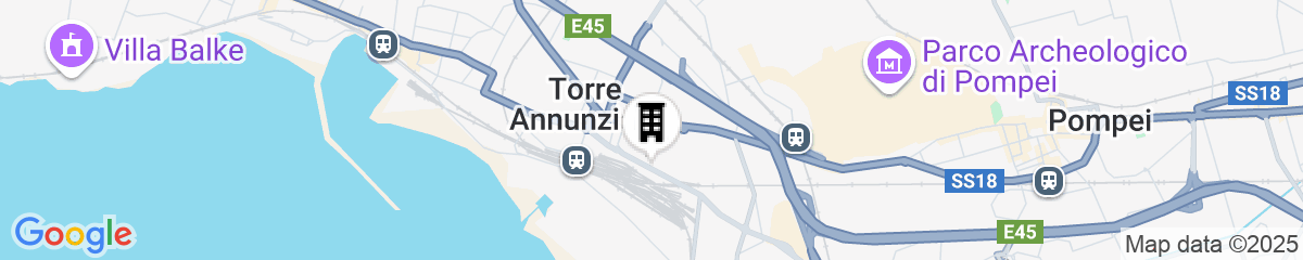 Map for Moxy Pompeii