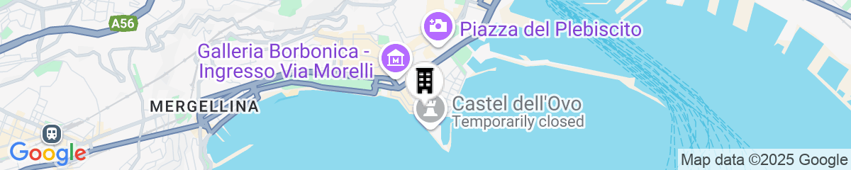 Map for Royal Continental Hotel Naples