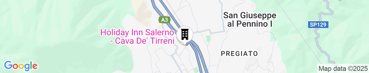 Map for Holiday Inn Salerno - Cava De'Tirreni by IHG