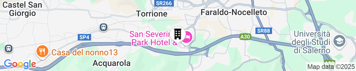 Map for San Severino Park Hotel & SPA