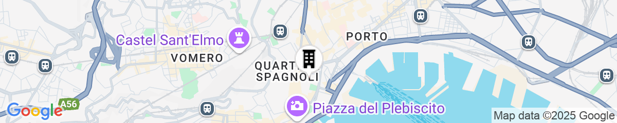 Map for Renaissance Naples Hotel Mediterraneo