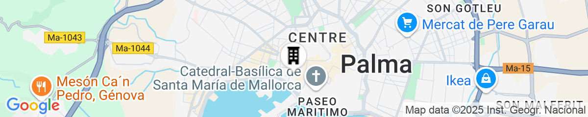 Map for Can Bordoy Grand House Hotel GL Preferred Hotel