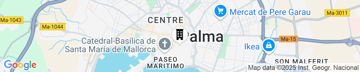 Map for Sant Francesc Hotel Singular