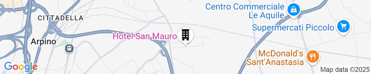 Map for Hotel San Mauro