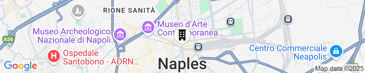 Map for B&B Hotel Napoli