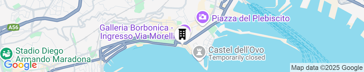 Map for Partenope Relais