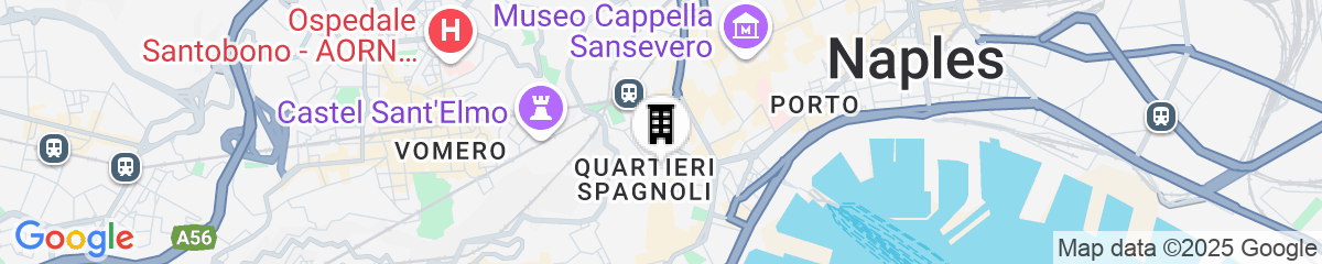 Map for Toledo Hotel