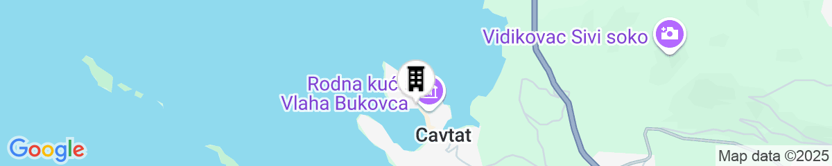 Map for Hotel Supetar Cavtat