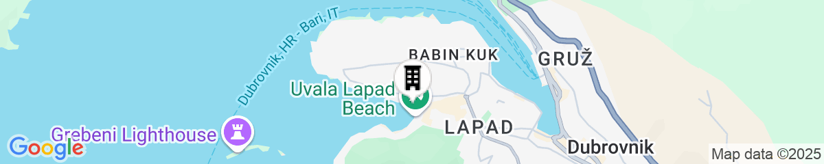 Map for Boutique & Beach Hotel Villa Wolff