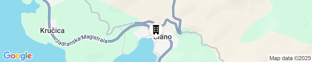 Map for Admiral Grand Hotel