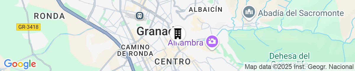 Map for Palacio Gran Vía, Royal Hideaway hotel