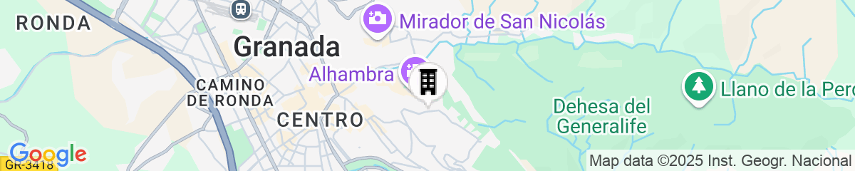 Map for Áurea Washington Irving by Eurostars Hotel Company