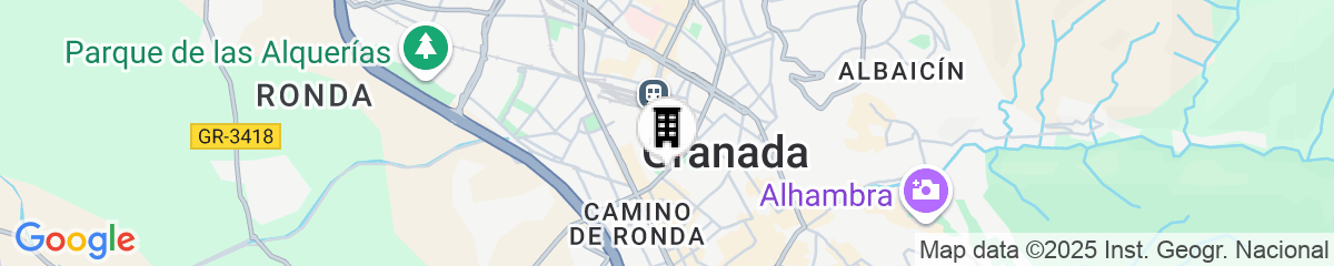 Map for Hotel Granada Center