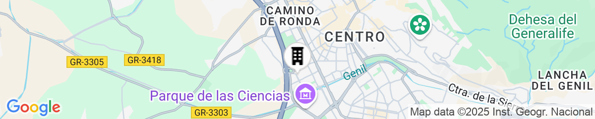 Map for Barceló Granada Congress