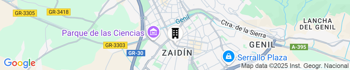 Map for Hotel Andalucia Center