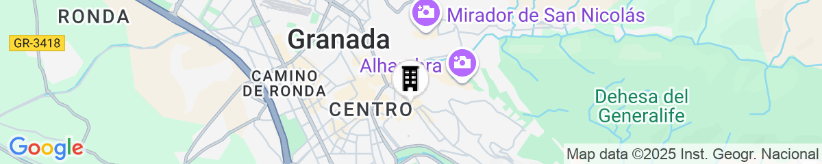 Map for Casual Ilbira Granada Hotel
