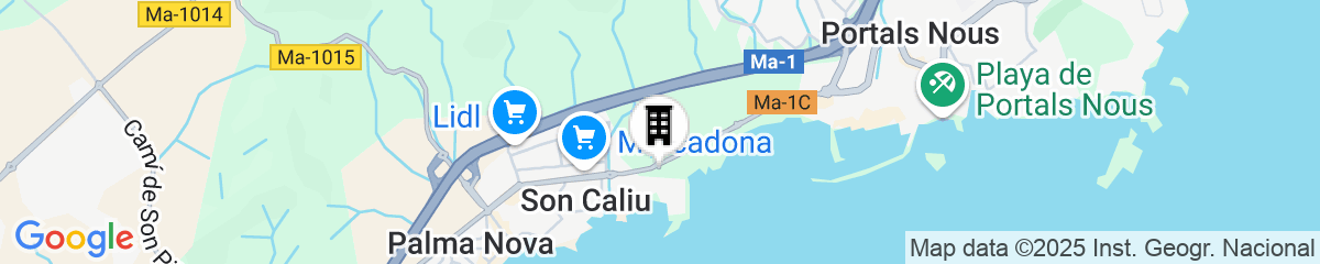 Map for The St. Regis Mardavall Mallorca Resort