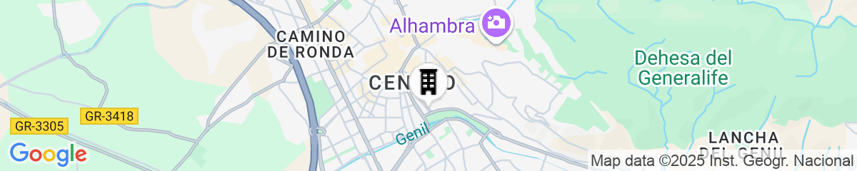 Map for Vincci Albayzin Hotel