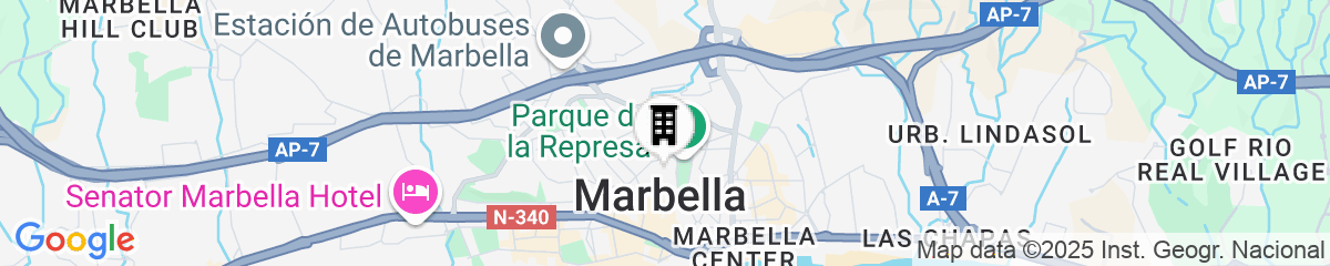 Map for Hotel Claude Marbella
