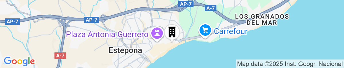 Map for Hotel Estepona Plaza