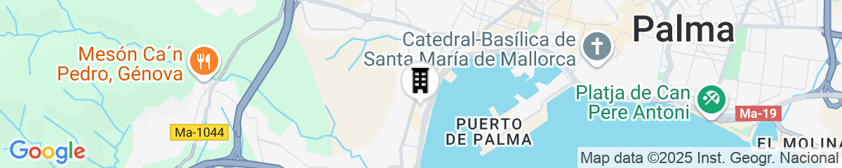 Map for Hotel Victoria Gran Meliá