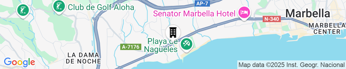 Map for Puente Romano Marbella