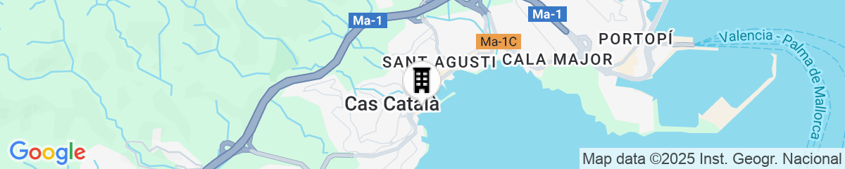 Map for Hospes Maricel & Spa, Palma de Mallorca, a Member of Design Hotels